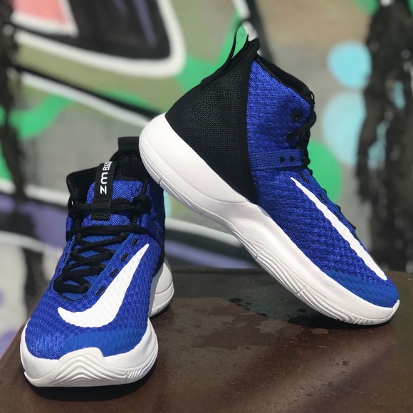 Nike Zoom Rize TB Game Royal Basketball Sneakers - Picture 2 of 11